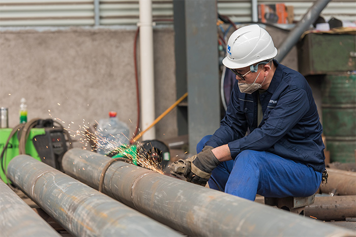 甘肅網架焊接車間