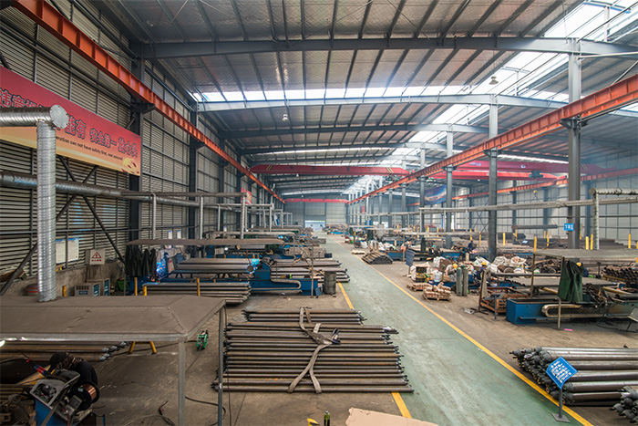 甘肅網架焊接車間