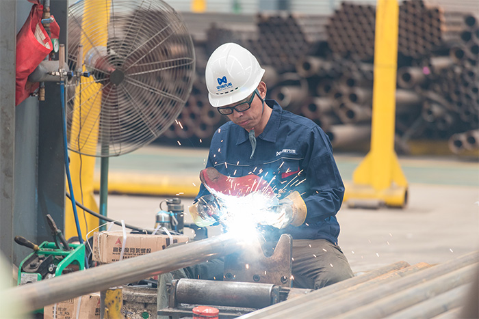 甘肅網架焊接車間